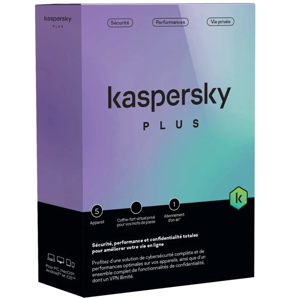 kaspersky plus equivalent a internet security 5 postes 1 an kl10428befs ffpmag