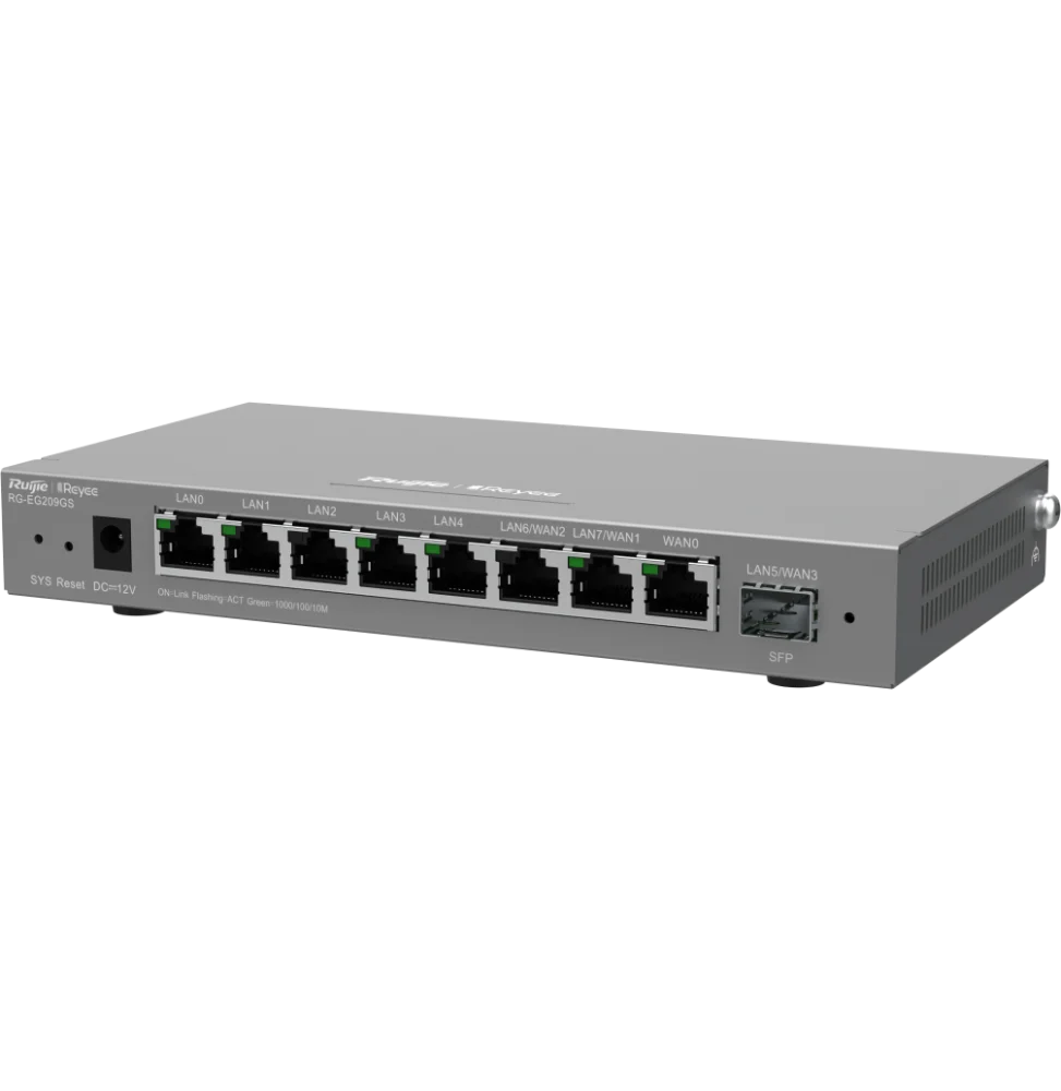 routeur professionnel reyee rg eg209gs 9 gigabit ports 600mbps