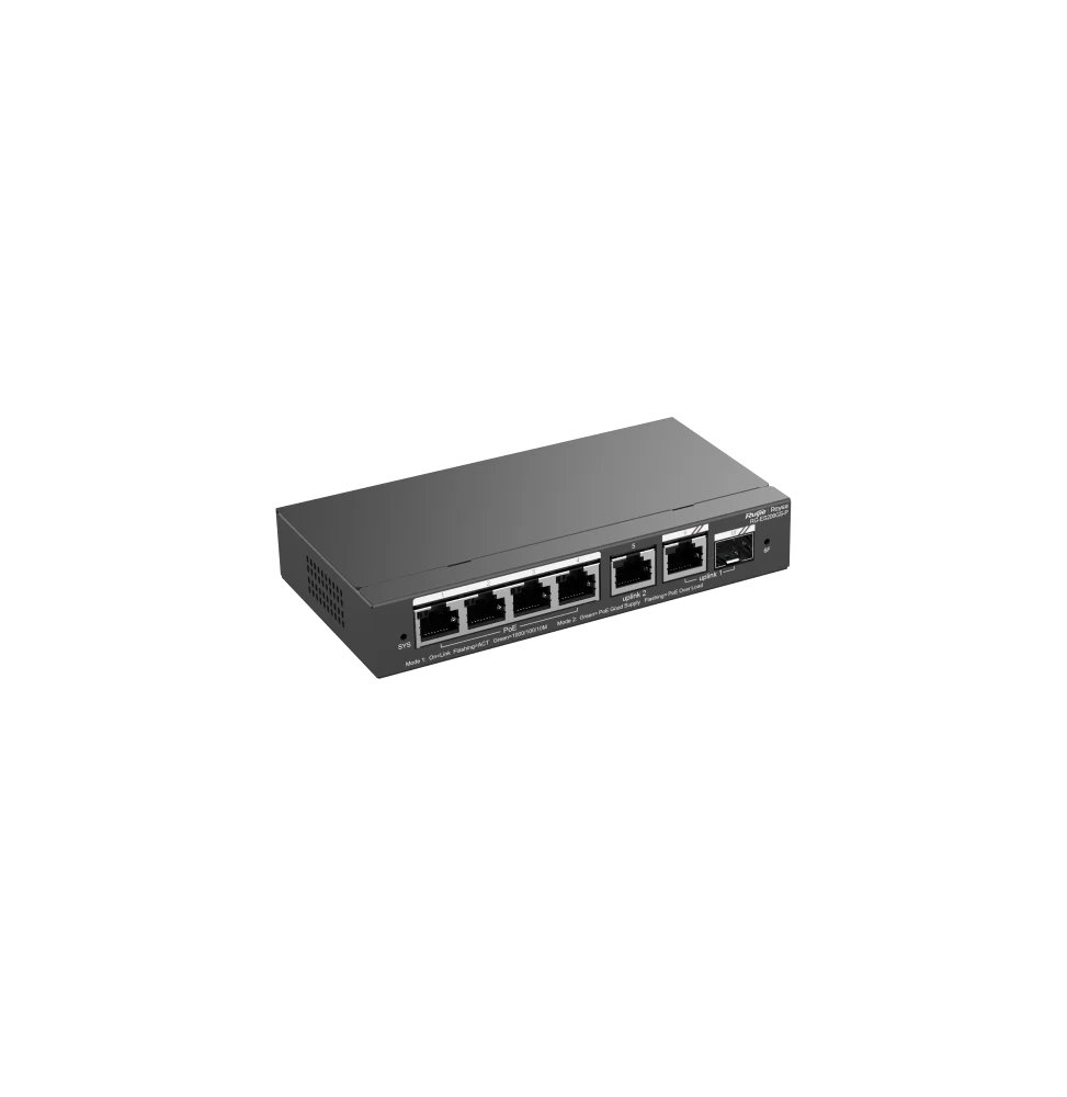 switch administrable reyee rg es206gs p 6 ports 4 poe 54w (1)