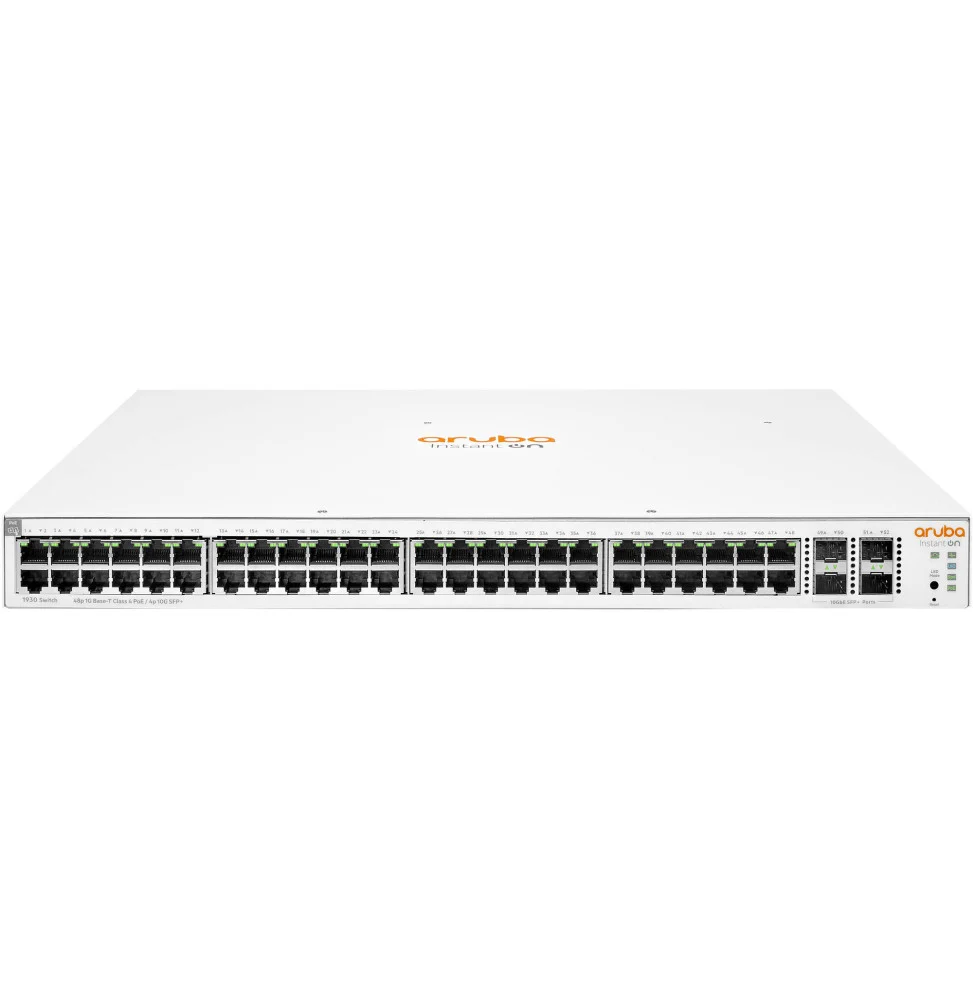 switch aruba instant on 1930 48 ports class4 poe 4sfp sfp 370w jl686b